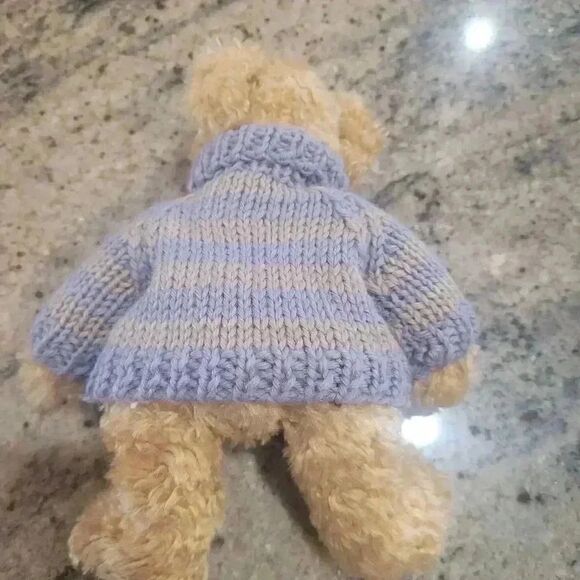 𝅺Boyd's Bears 8" Stuffed Animal Teddy Bear w Striped Sweater - Picture 5 of 9